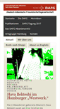 Mobile Screenshot of dafg.de